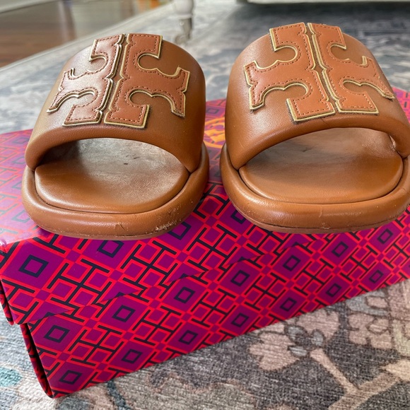 Tory Burch Double T Sport Slides - Picture 5 of 10